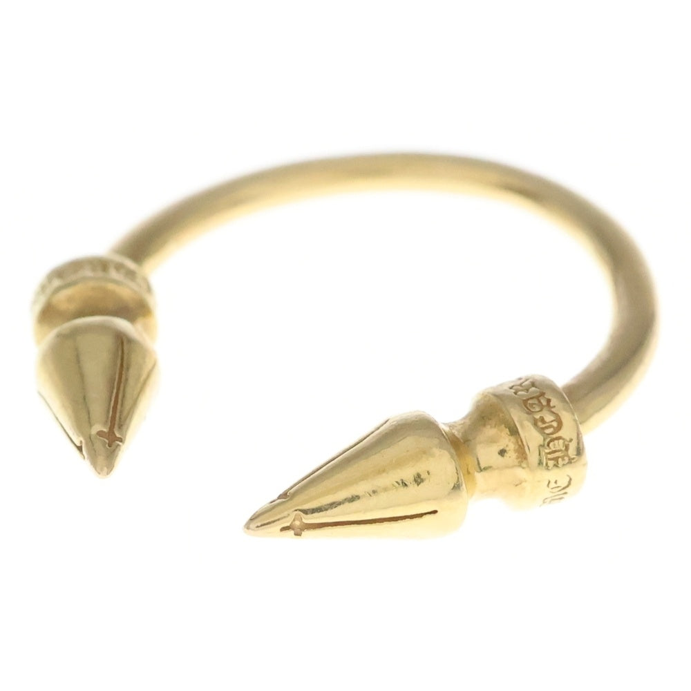 CHROME HEARTS(クロムハーツ) 22K DBL SPIKE ダブル スパイク リング ゴールド