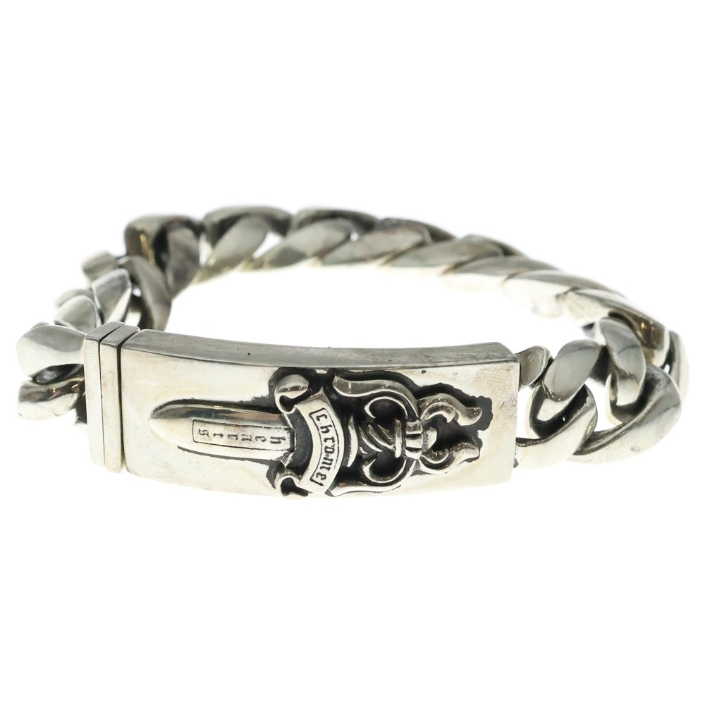 CHROME HEARTS(クロムハーツ) ID DAGGER ダガーIDクラシックリンク シルバーブレスレット