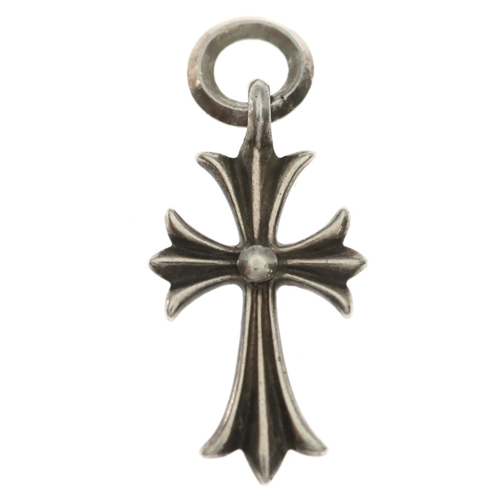 CHROME HEARTS(クロムハーツ) TINY CH CROSS タイニーCHクロス チャーム シルバーネックレストップ
