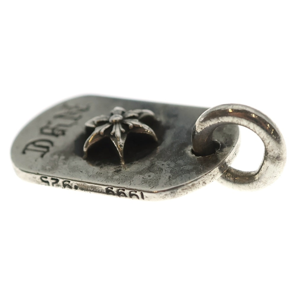 CHROME HEARTS(クロムハーツ) RAISED STAR DOGTAG NYC限定 レイズドスター ドッグタグ ペンダントトップ シルバー