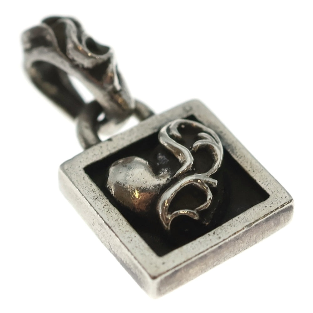 CHROME HEARTS(クロムハーツ) FRAMED HEART フレームドハート チャーム ペンダントトップ シルバー BCA273