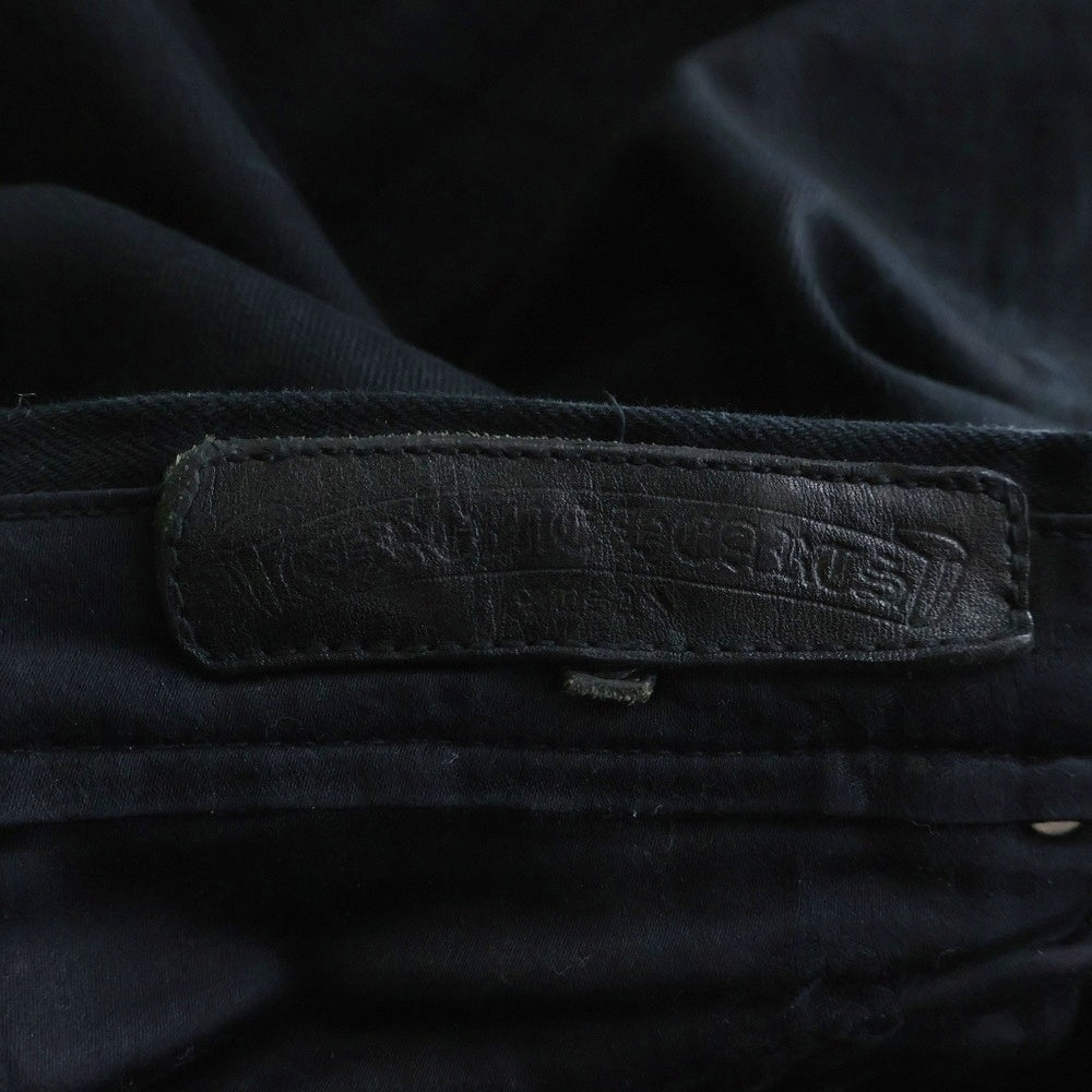 CHROME HEARTS(クロムハーツ) OLD DENIM STRAIGHT PANTS 5POCKET デニムストレートパンツ 5ポケット ブラック