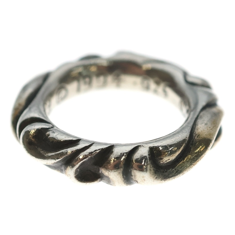 CHROME HEARTS(クロムハーツ) SCRL BAND スクロールバンド リング シルバー BCA351