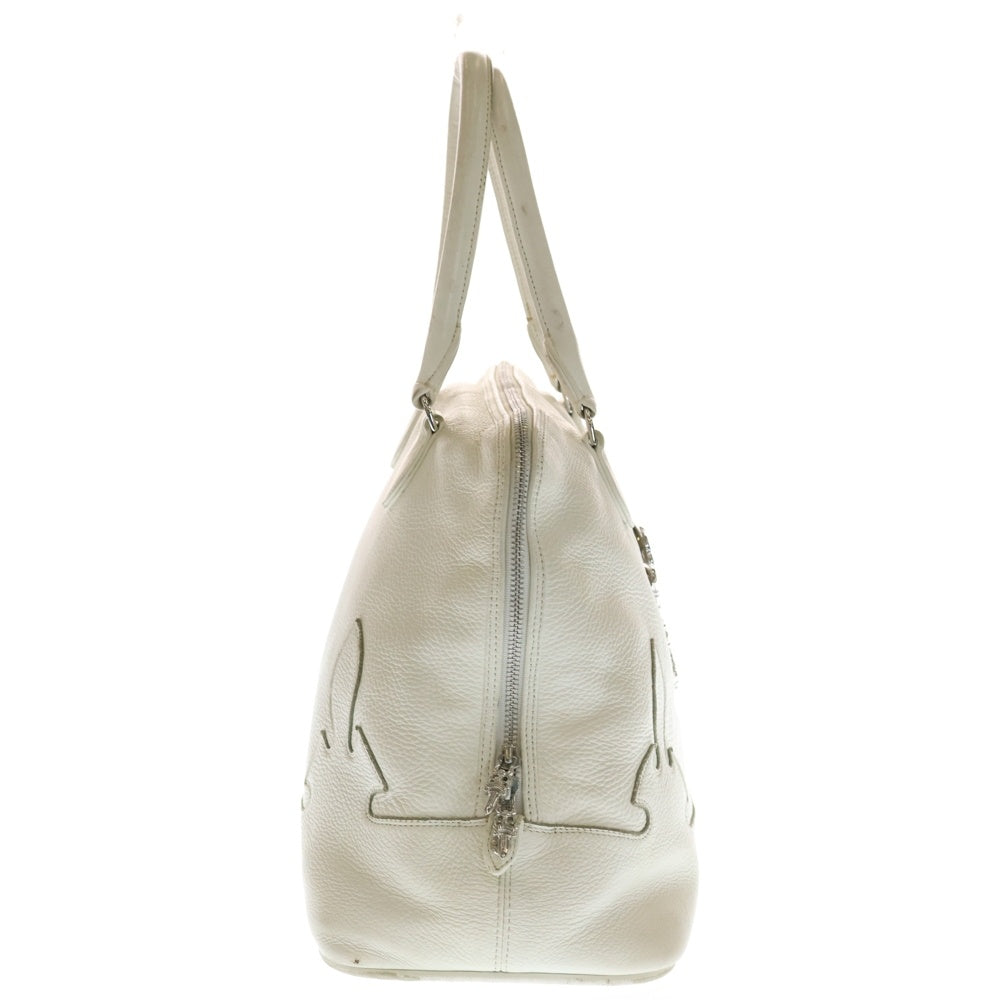 CHROME HEARTS(クロムハーツ) SLOUCHY MO スラウチー CHフレア装飾フレアニーレザーハンドバッグ レディース