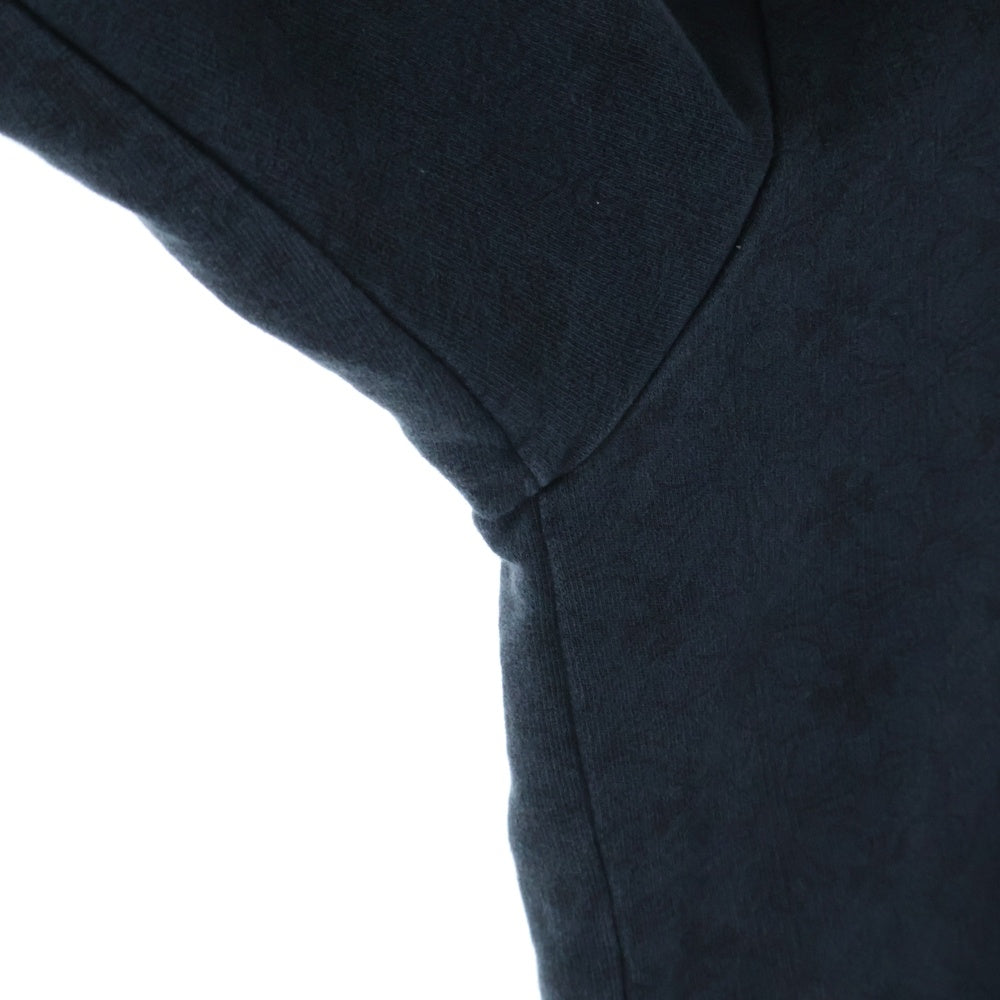 CHROME HEARTS(クロムハーツ) SWTSHRT HD ZIP CHプラス総柄バックホースプリントジップパーカー ブラック