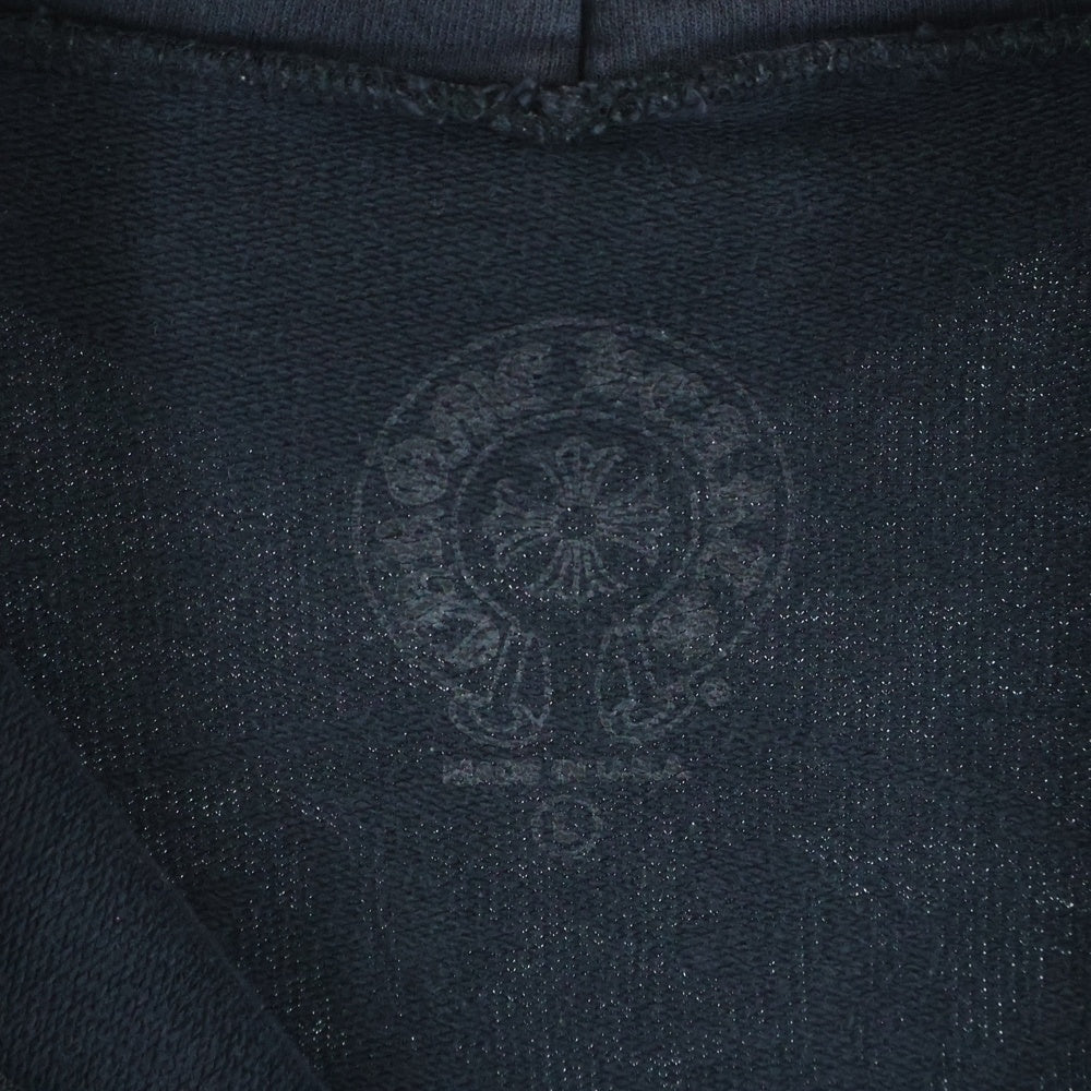 CHROME HEARTS(クロムハーツ) SWTSHRT HD ZIP CHプラス総柄バックホースプリントジップパーカー ブラック
