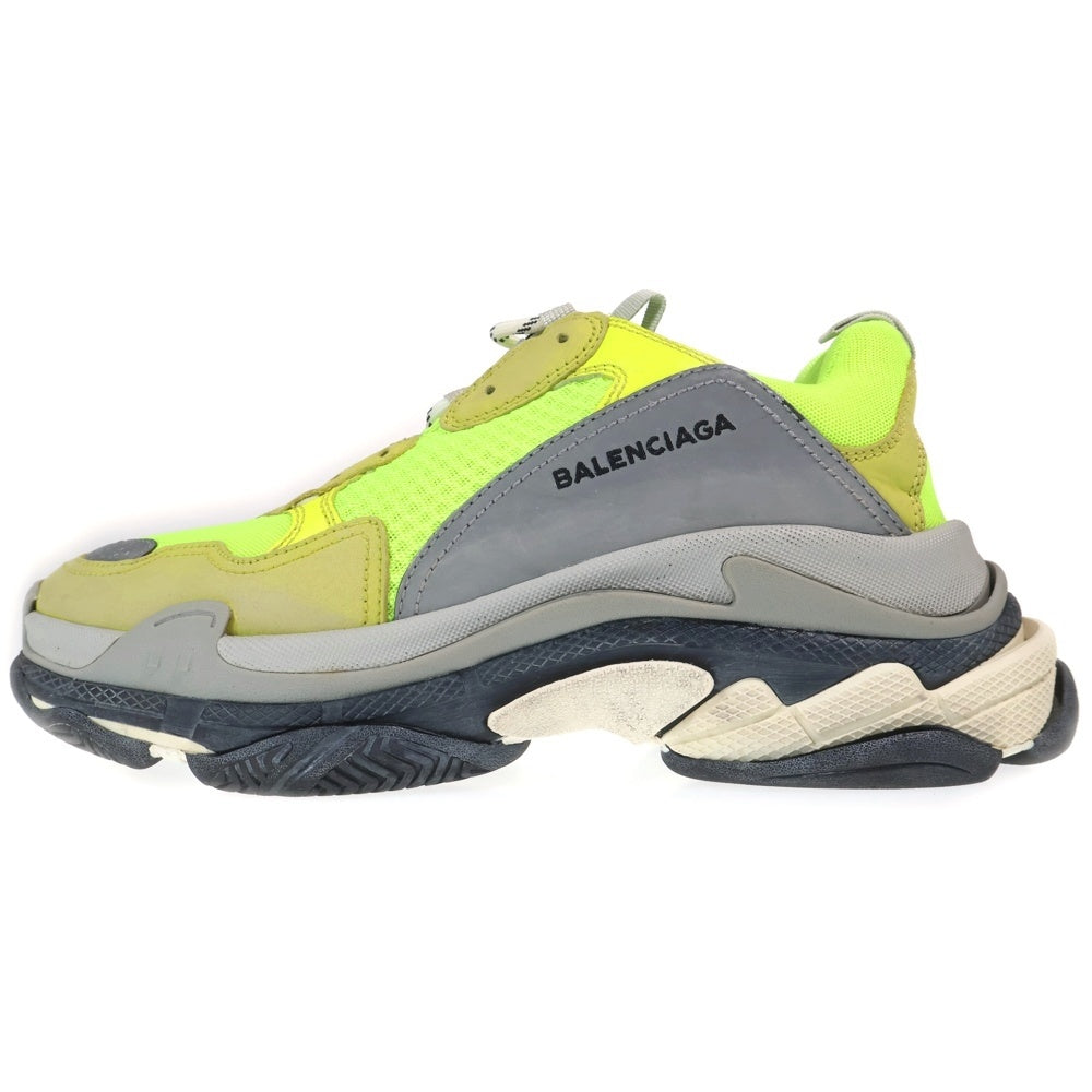 BALENCIAGA(バレンシアガ) TRIPLE S TRAINERS トリプルエス トレーナー ローカットスニーカー シューズ イエロー 512175