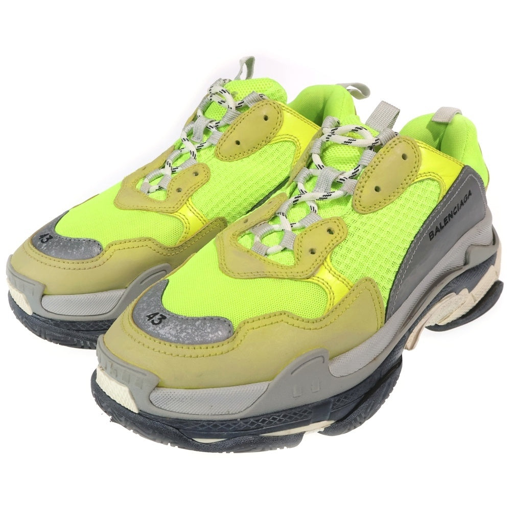 BALENCIAGA(バレンシアガ) TRIPLE S TRAINERS トリプルエス トレーナー ローカットスニーカー シューズ イエロー 512175