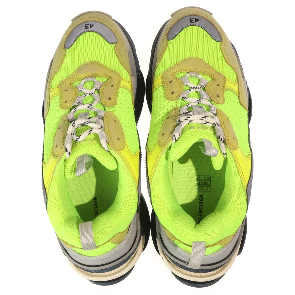 BALENCIAGA(バレンシアガ) TRIPLE S TRAINERS トリプルエス トレーナー ローカットスニーカー シューズ イエロー 512175