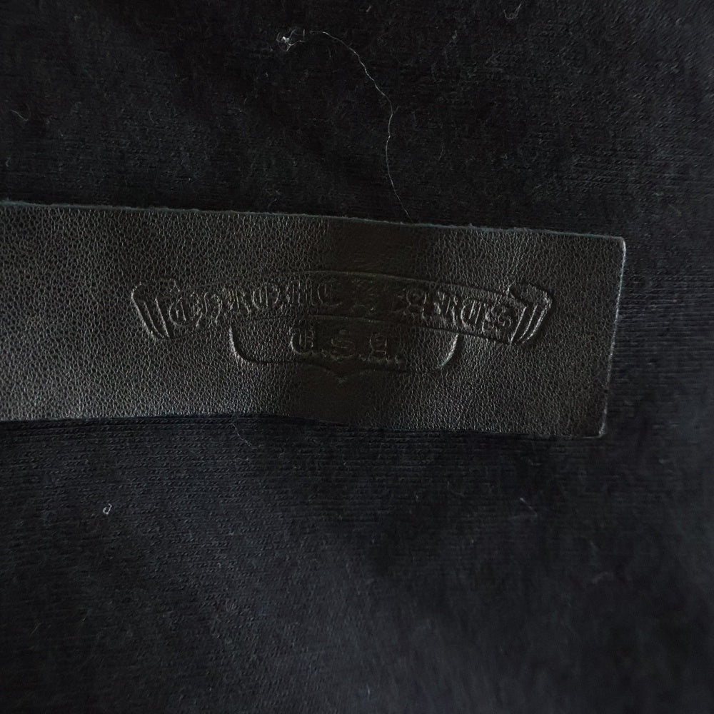 CHROME HEARTS(クロムハーツ) バックレザーホースシュー ガウンロングコート