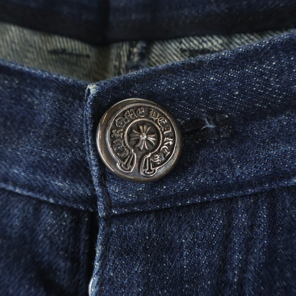 CHROME HEARTS(クロムハーツ) OLD DNM PANTS クロスボタンフライデニムパンツ