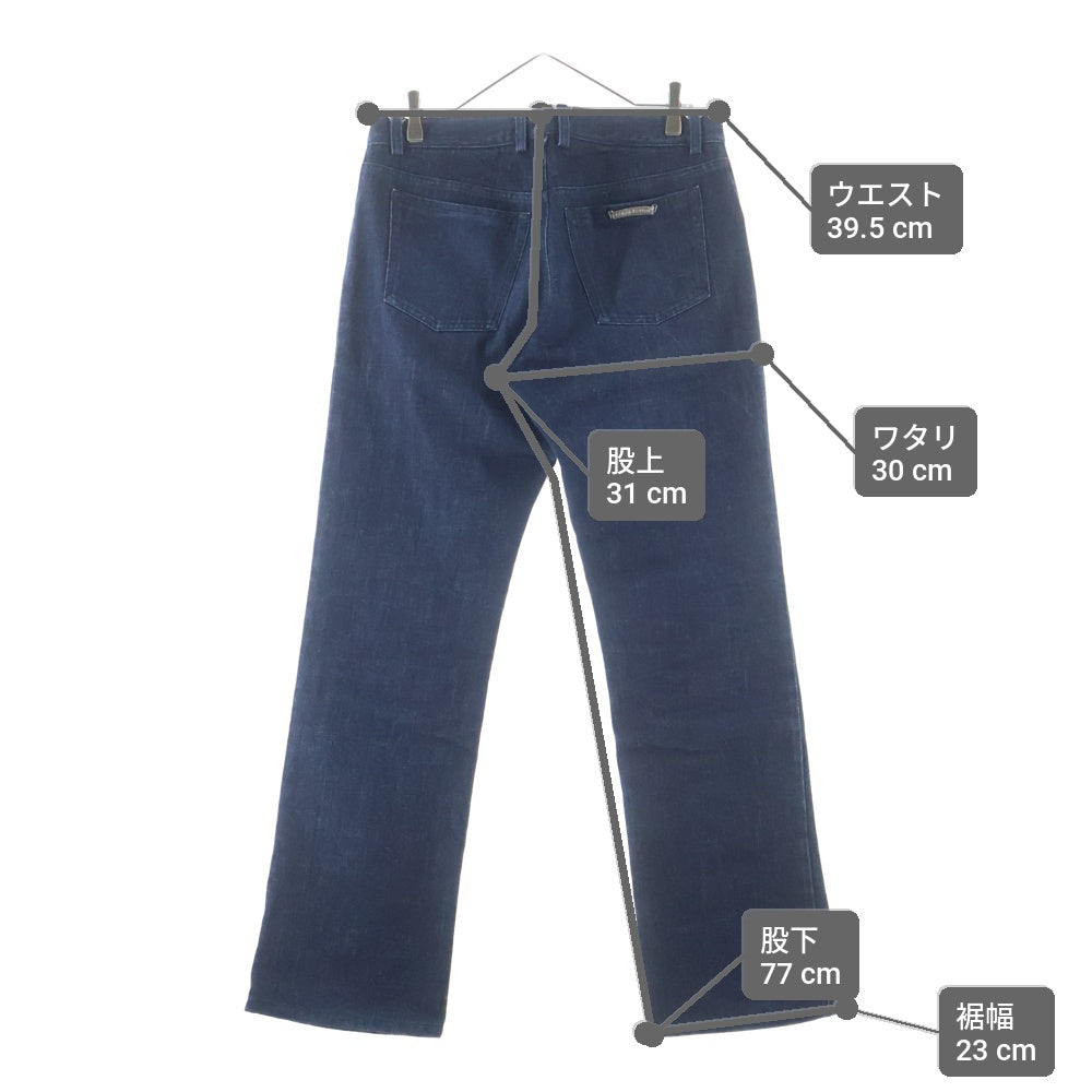 CHROME HEARTS(クロムハーツ) OLD DNM PANTS クロスボタンフライデニムパンツ