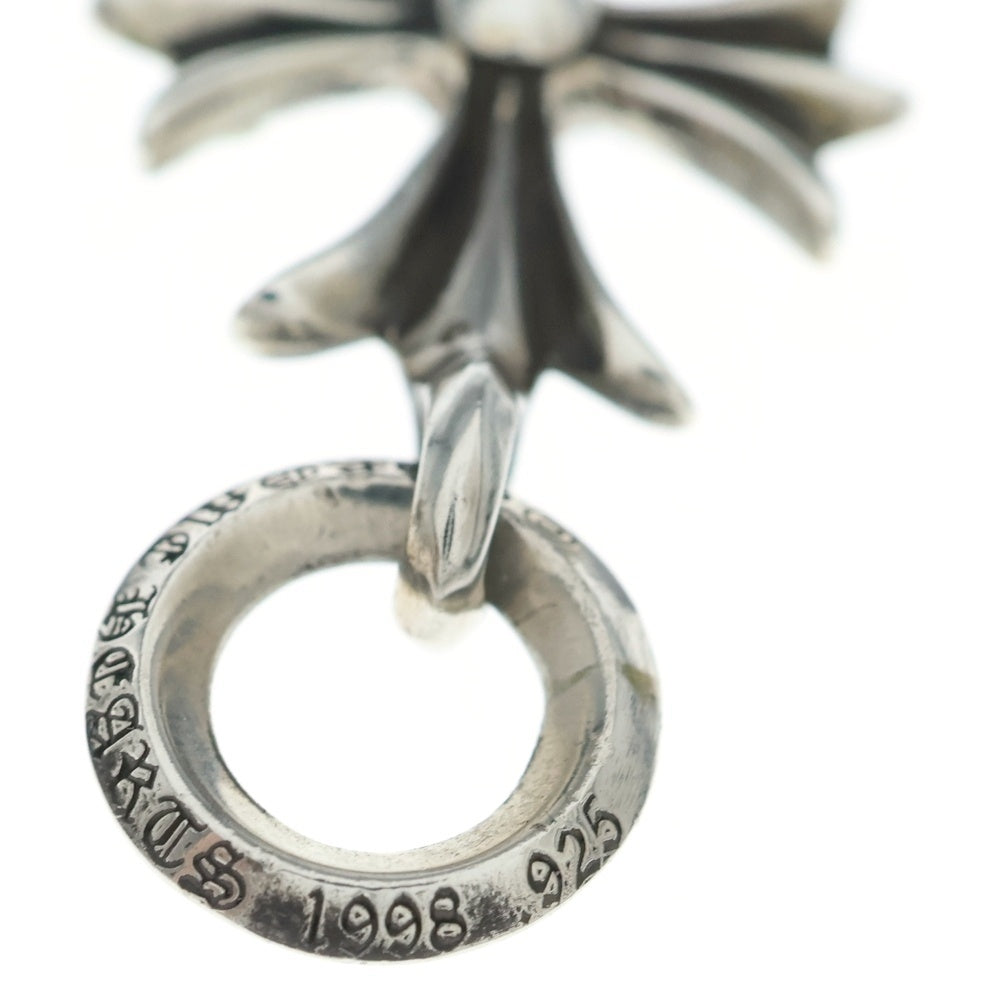 CHROME HEARTS(クロムハーツ) TINY CH CROSS タイニーCHクロス チャーム ネックレストップ シルバー BCA382