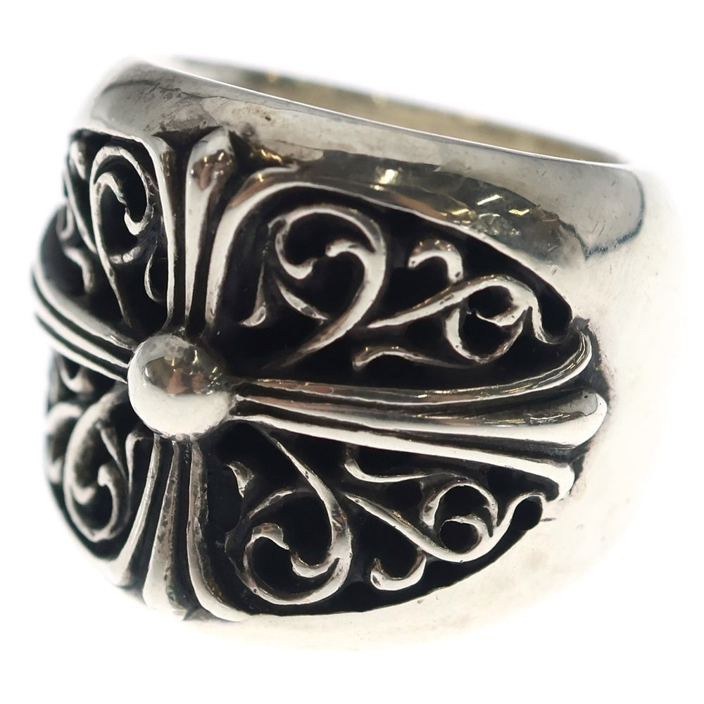 CHROME HEARTS(クロムハーツ) CLASSIC OVAL クラシックオーバルクロス リング シルバー BCA340