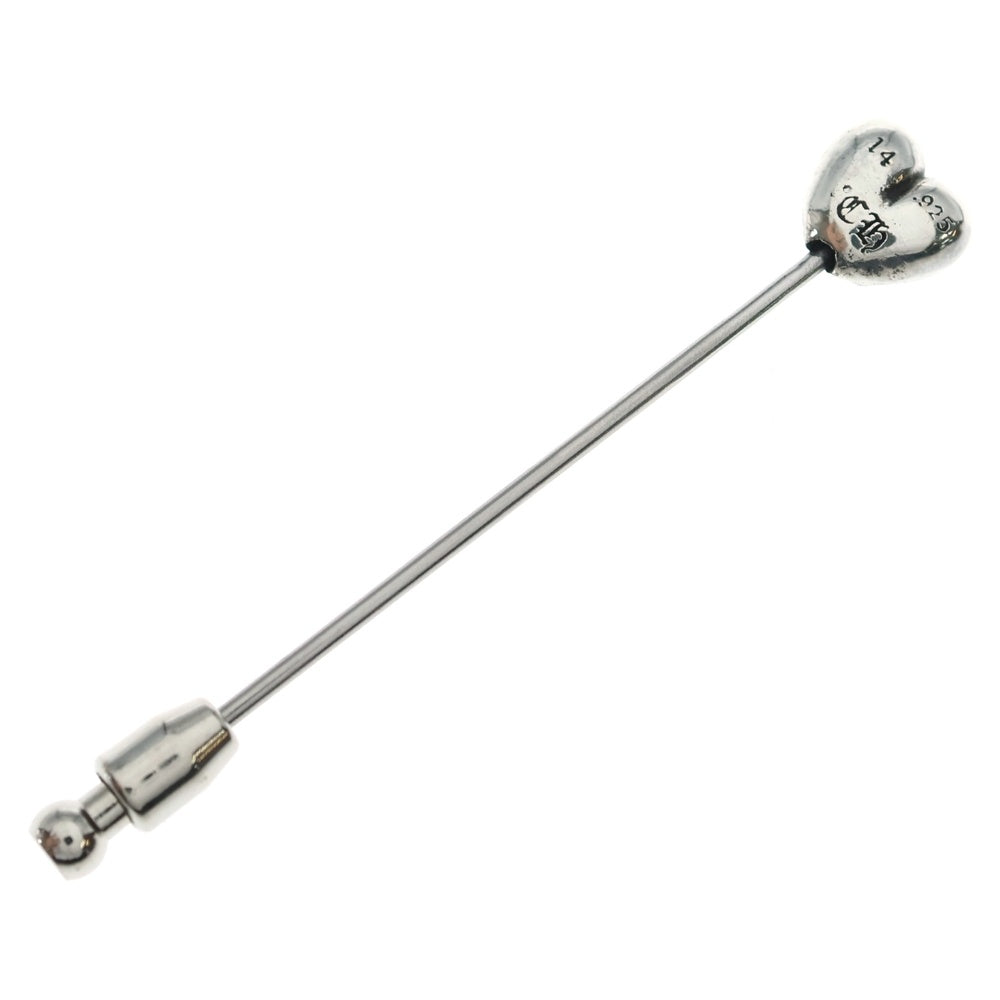 CHROME HEARTS(クロムハーツ) PIN LAPEL MINI HEART ハート ミニ ピン シルバー