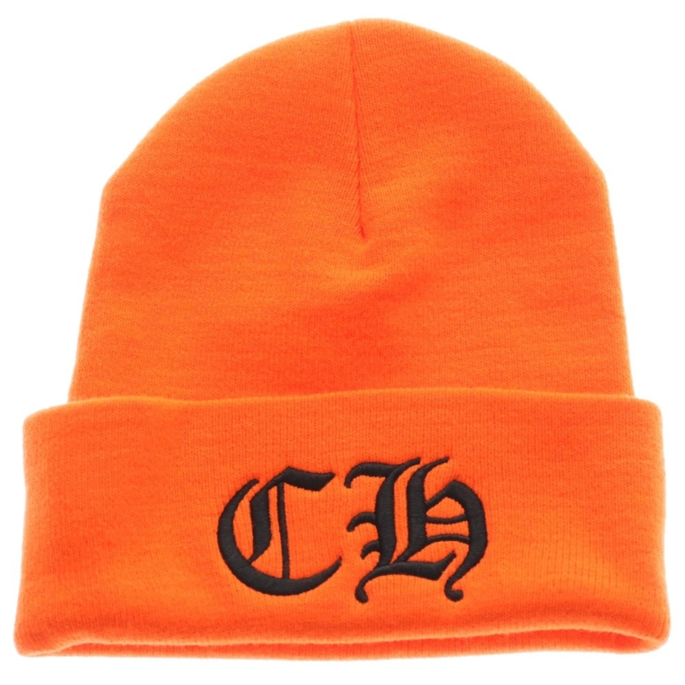 CHROME HEARTS(クロムハーツ) CH Logo Embroidery Acrylic Beanie CHロゴ刺繍ビーニー ニット帽