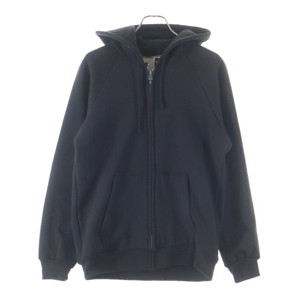 CHROME HEARTS(クロムハーツ) OLD SWTSHRT HD ZIP オールド バックホースシュープリント 裏地サーマル ジップアップパーカー