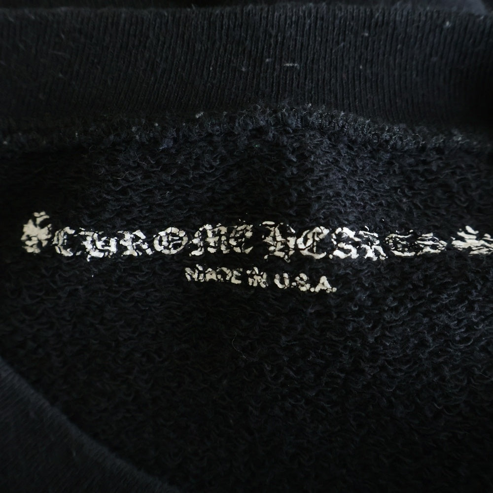 CHROME HEARTS(クロムハーツ) ×MATTY BOY 99 Eyes Chomper Crewneck Sweatshirt マッティボーイ 99アイズ 袖フローラル クルーネックスウェット