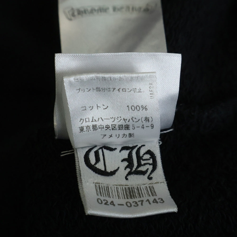CHROME HEARTS(クロムハーツ) ×MATTY BOY 99 Eyes Chomper Crewneck Sweatshirt マッティボーイ 99アイズ 袖フローラル クルーネックスウェット