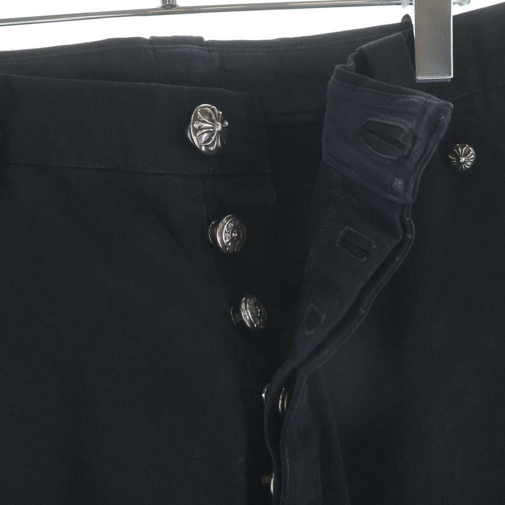 CHROME HEARTS(クロムハーツ) CARPENTER CNVS BLK カーペンターロングパンツ