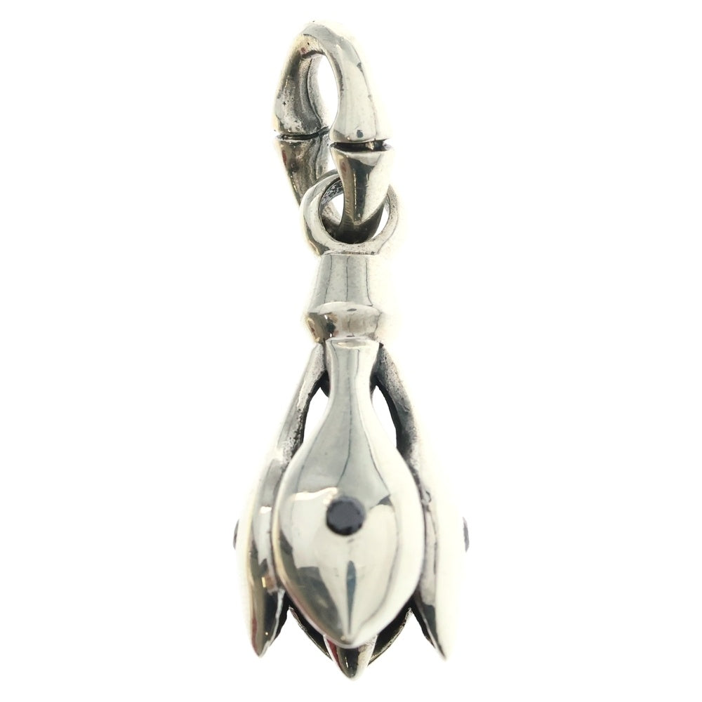 LONE ONES(ロンワンズ) ティアー ベル ペンダント シルバー ブラックダイヤカスタム