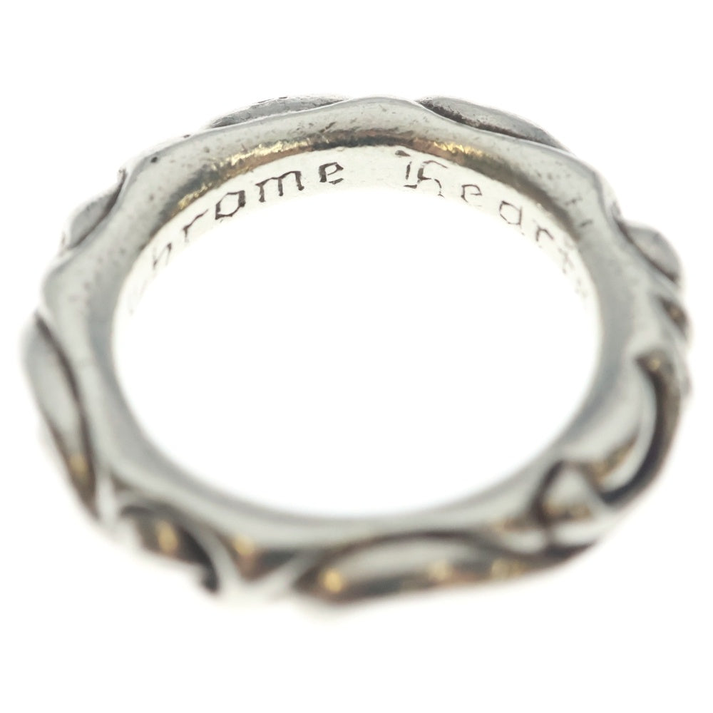 CHROME HEARTS(クロムハーツ) SCRL BAND スクロールバンド リング シルバー BCA351