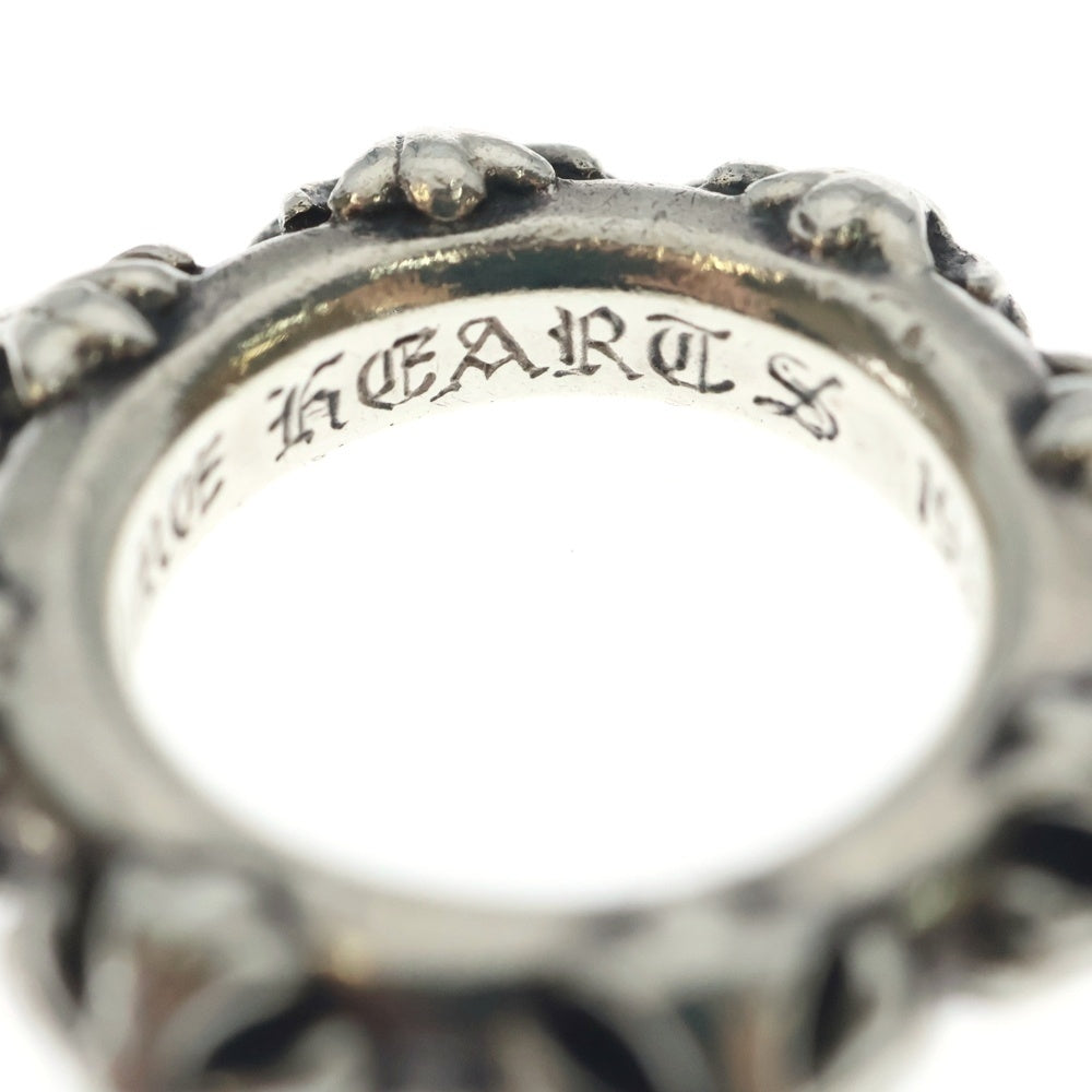 CHROME HEARTS(クロムハーツ) CROSS BAND クロスバンド リング シルバー BCA342 レディース