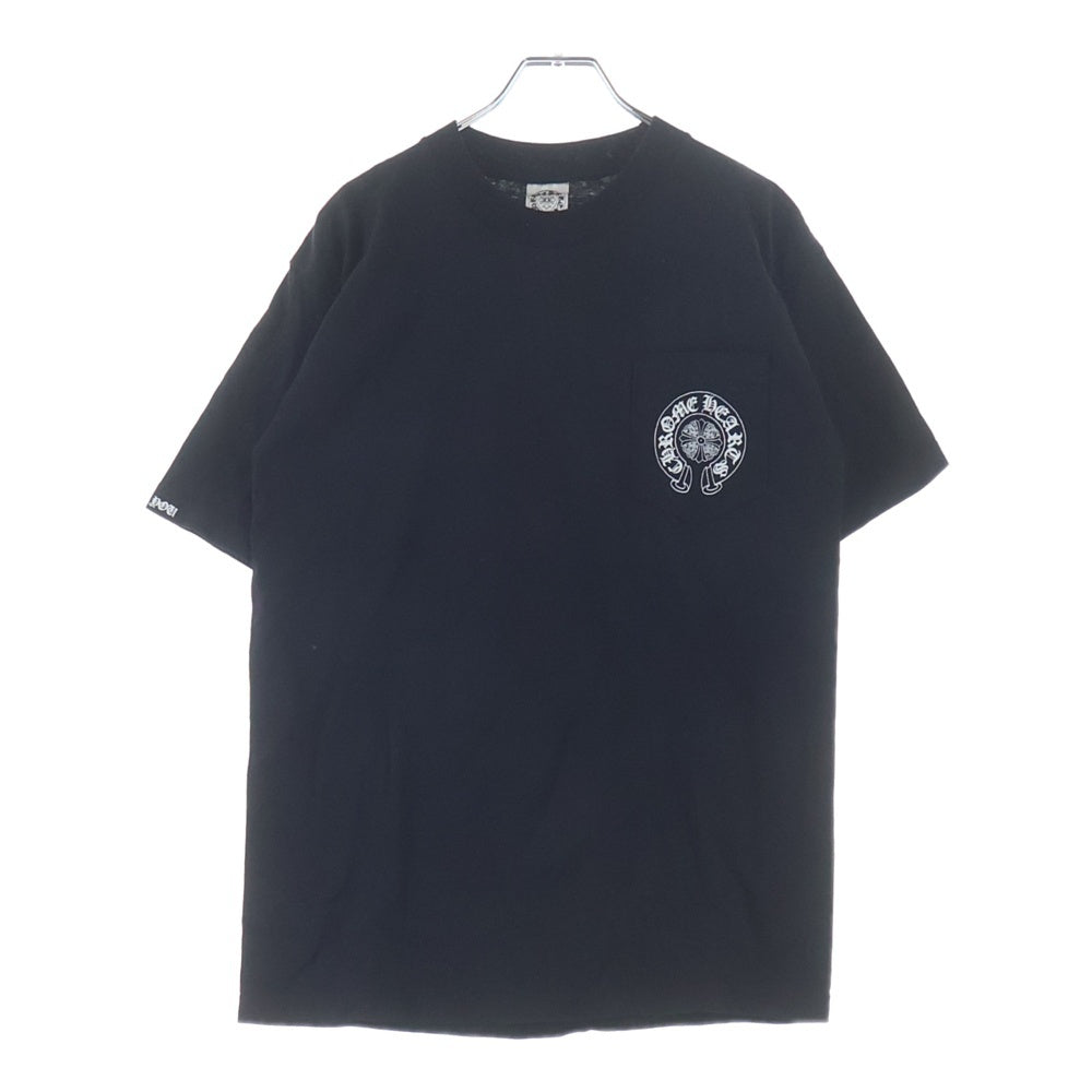 CHROME HEARTS(クロムハーツ) OLD バックセメタリープリント 半袖Tシャツ カットソー ブラック