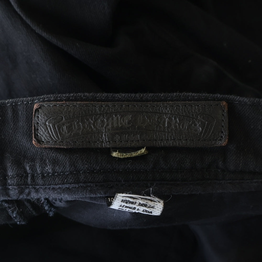 CHROME HEARTS(クロムハーツ) OLD JEAN SL FLEURKNEE フレアニーデニムパンツ