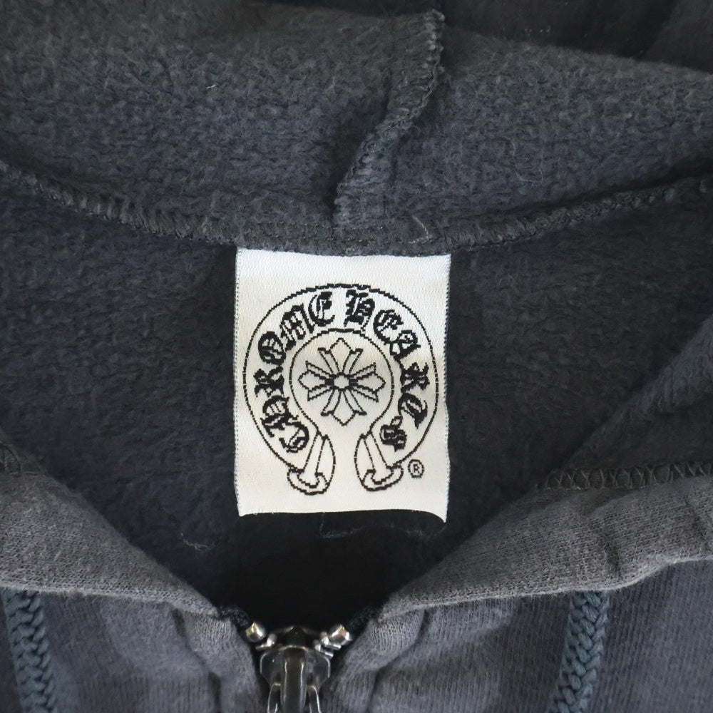 CHROME HEARTS(クロムハーツ) OLD SWTSHRT HD ZIP 袖フローラルジップアップパーカー