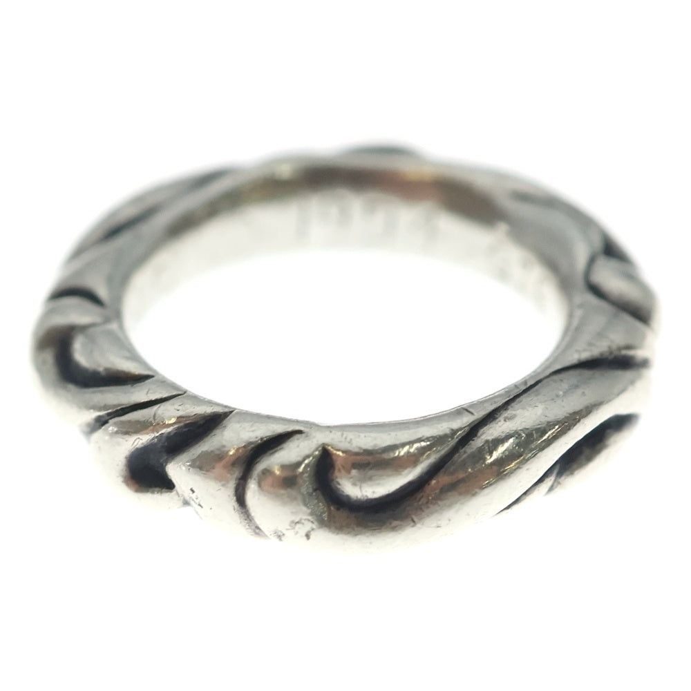 CHROME HEARTS(クロムハーツ) SCRL BAND スクロールバンド リング シルバー BCA351