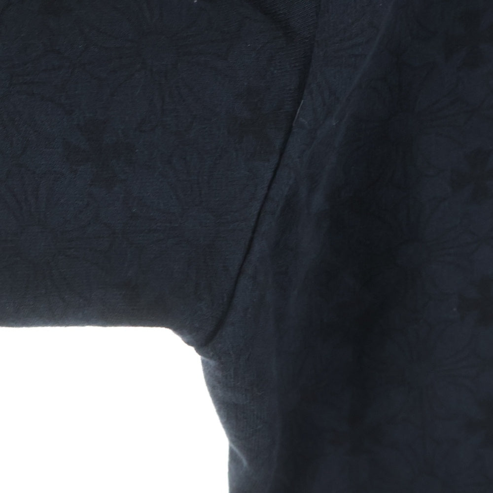 CHROME HEARTS(クロムハーツ) SWTSHRT HD ZIP CHプラス総柄 バックCHプラスプリント ジップパーカー ブラック