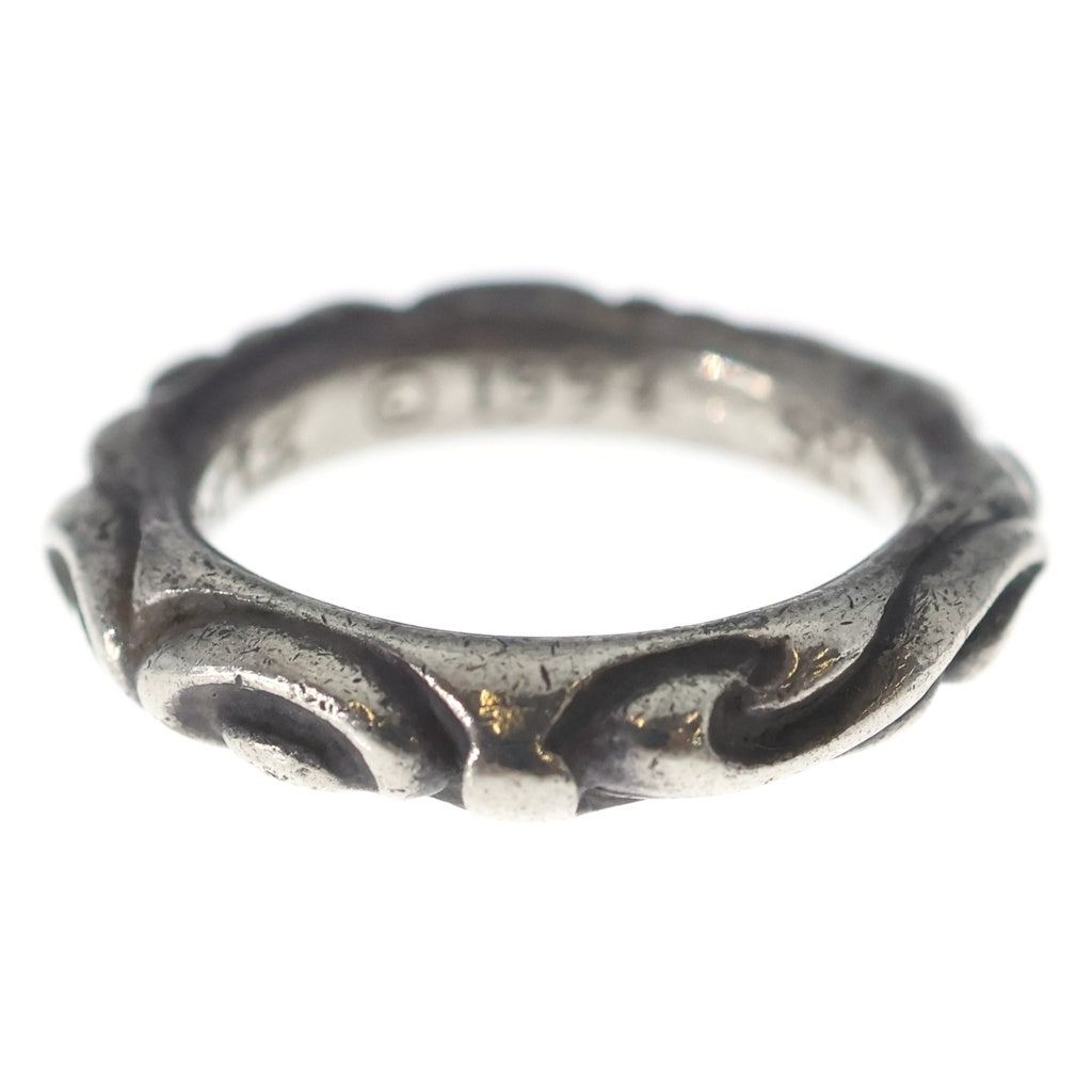 CHROME HEARTS(クロムハーツ) SCRL BAND スクロールバンド リング シルバー BCA351