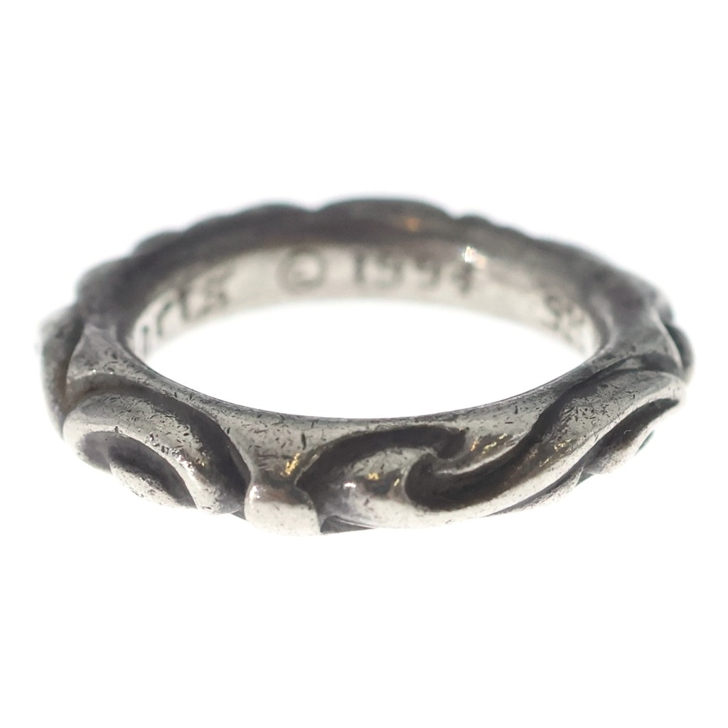 CHROME HEARTS(クロムハーツ) SCRL BAND スクロールバンド リング シルバー BCA351