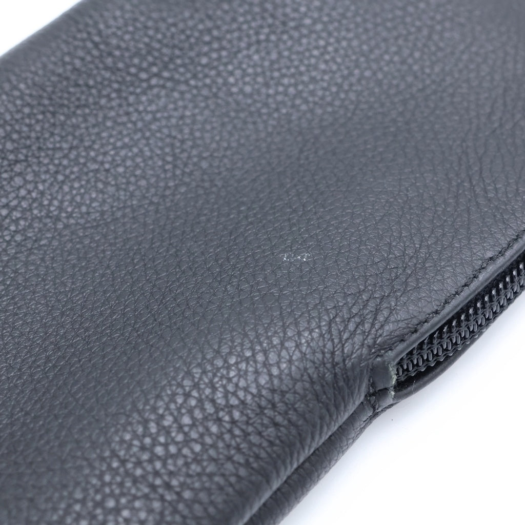 CHROME HEARTS(クロムハーツ) CASE アイウェアケース 眼鏡ケース レザー ブラック