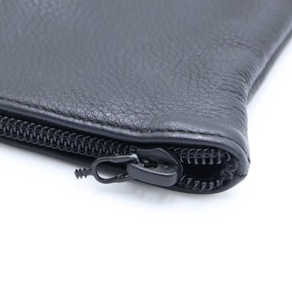 CHROME HEARTS(クロムハーツ) CASE アイウェアケース 眼鏡ケース レザー ブラック