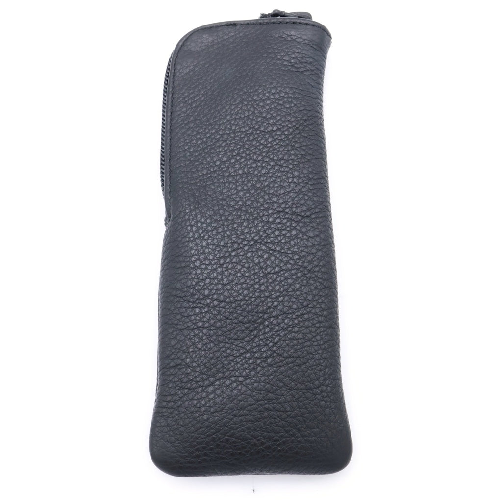 CHROME HEARTS(クロムハーツ) CASE アイウェアケース 眼鏡ケース レザー ブラック