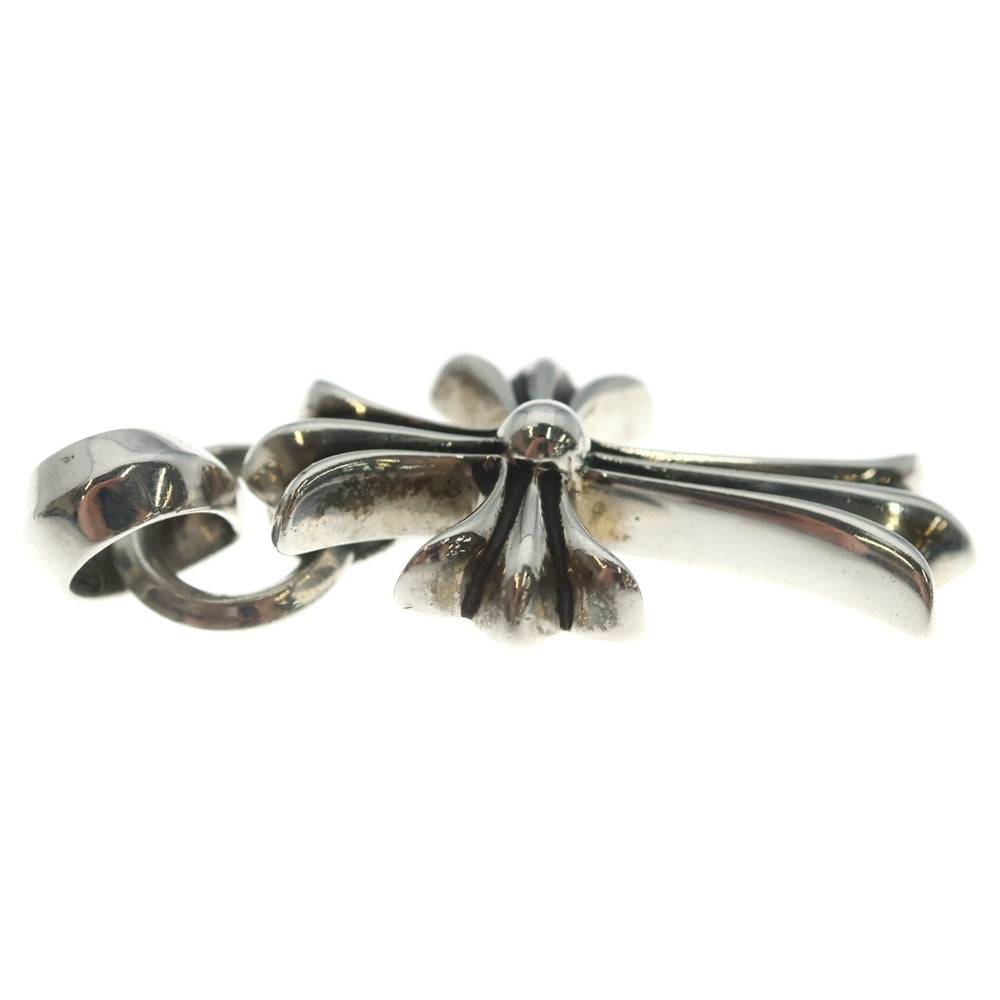 CHROME HEARTS(クロムハーツ) CH CRS SML W/BALE Wベイル スモールCHクロス ペンダントトップ シルバー BCA218