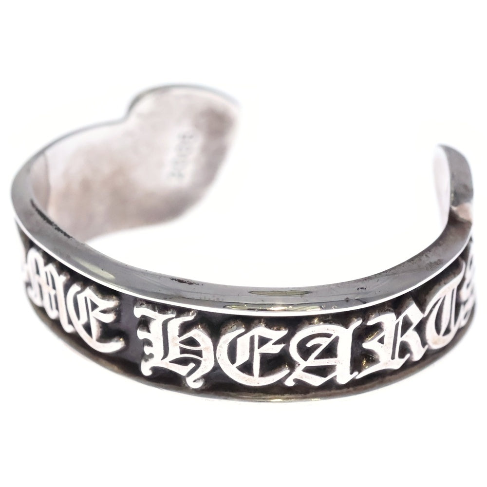 CHROME HEARTS(クロムハーツ) CH SCROLL LABEL スクロールラベルカフ シルバーブレスレット