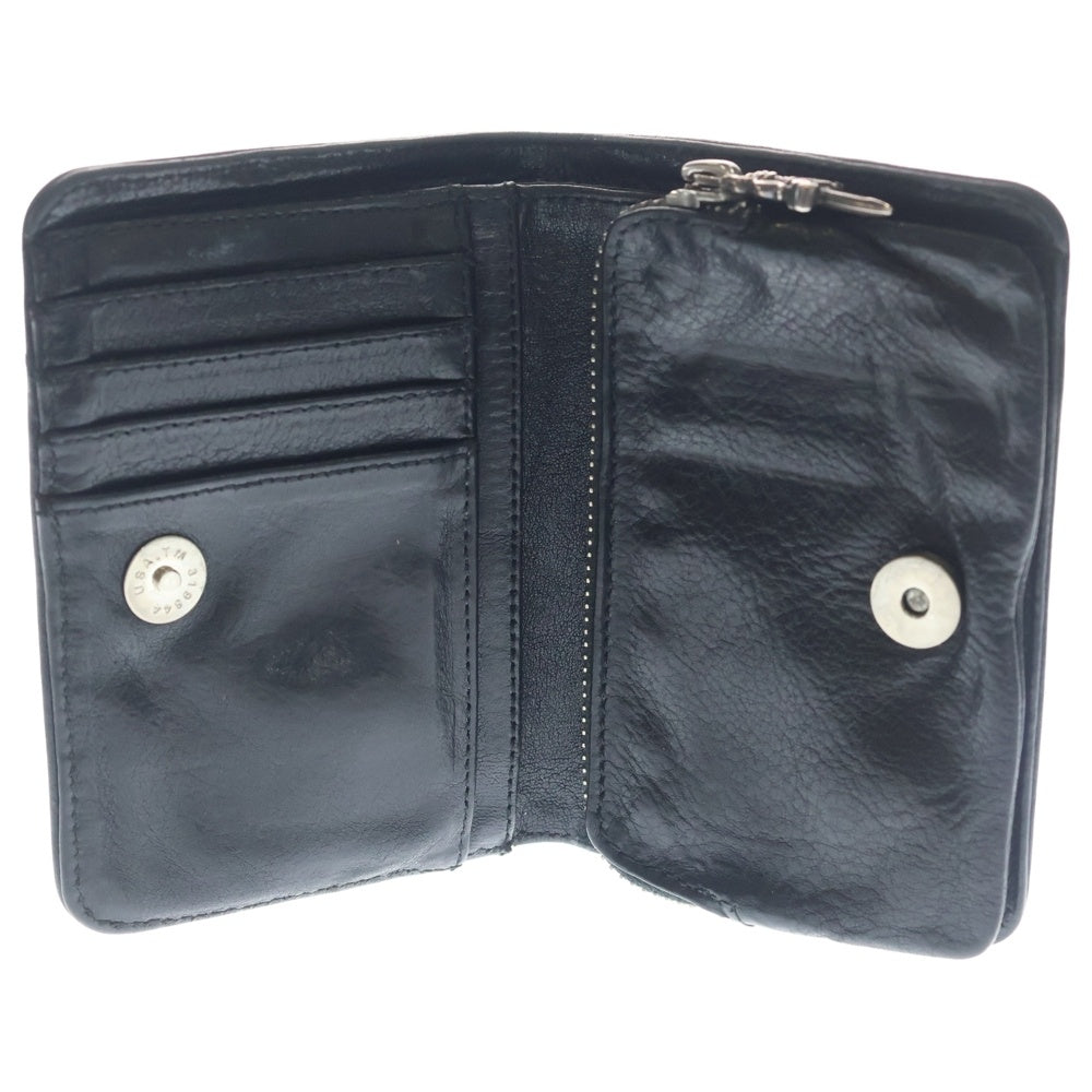 CHROME HEARTS(クロムハーツ) JOEY ジョーイ レザーウォレット 財布 ブラック BCA365