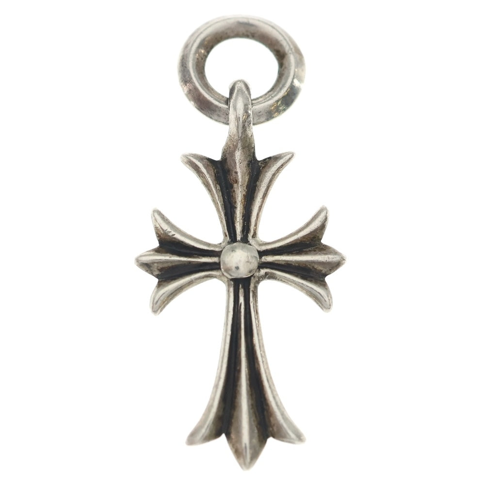 CHROME HEARTS(クロムハーツ) TINY CH CROSS タイニーCHクロス チャーム ネックレストップ シルバー BCA382