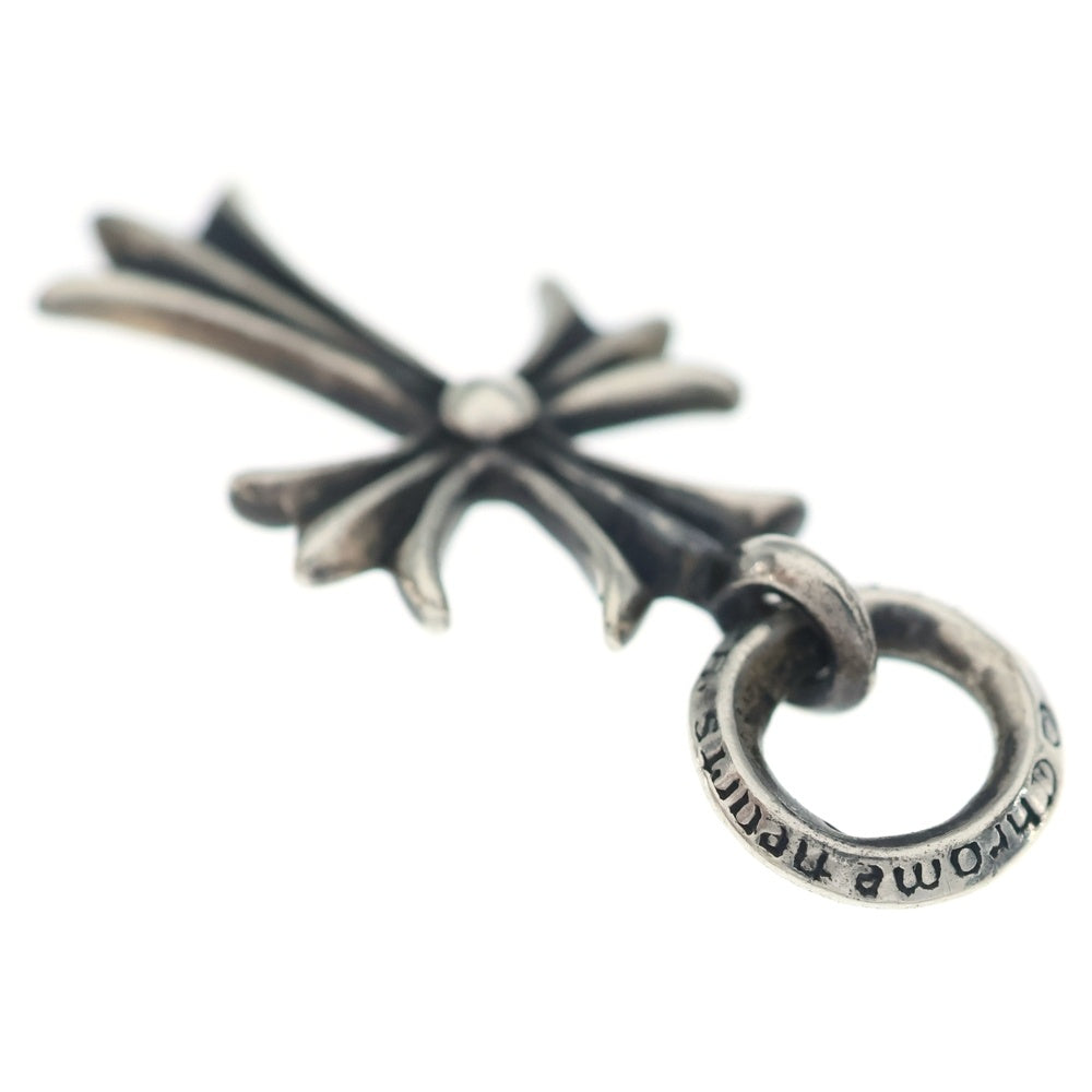 CHROME HEARTS(クロムハーツ) TINY CH CROSS タイニーCHクロス チャーム ネックレストップ シルバー BCA382 オールド刻印
