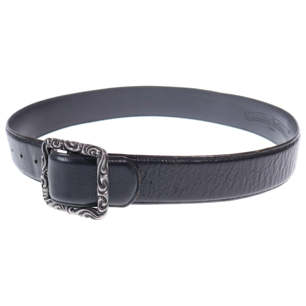 CHROME HEARTS(クロムハーツ) BLT SCRLREC レクタングルスクロール レザーベルト