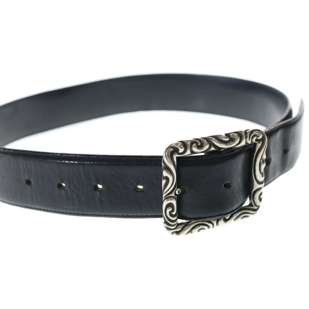 CHROME HEARTS(クロムハーツ) BLT SCRLREC レクタングルスクロール レザーベルト