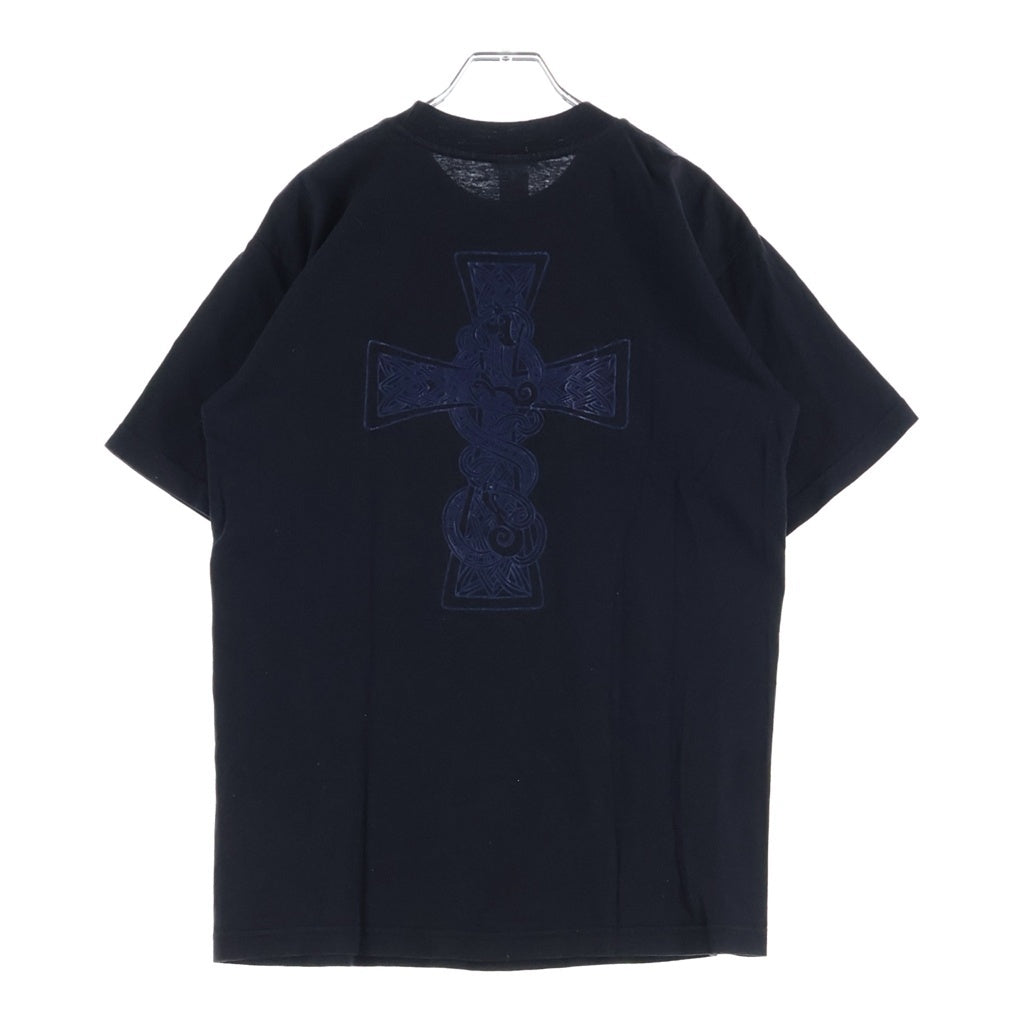 CHROME HEARTS(クロムハーツ) OLD CELTIC CROSS オールド バックケルティッククロスプリント 半袖Tシャツカットソー ブラック