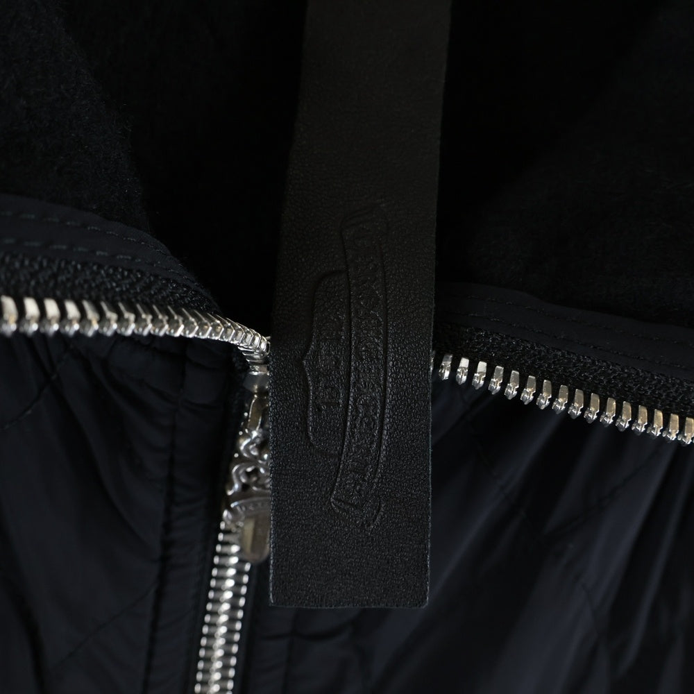 CHROME HEARTS(クロムハーツ) フード付き ダガージップアップナイロンジャケット