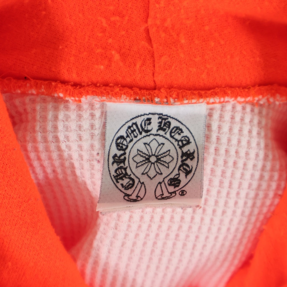 CHROME HEARTS(クロムハーツ) OLD SCROLL LABEL Hoodie オールド バックスクロールラベルプリント プルオーバーパーカー