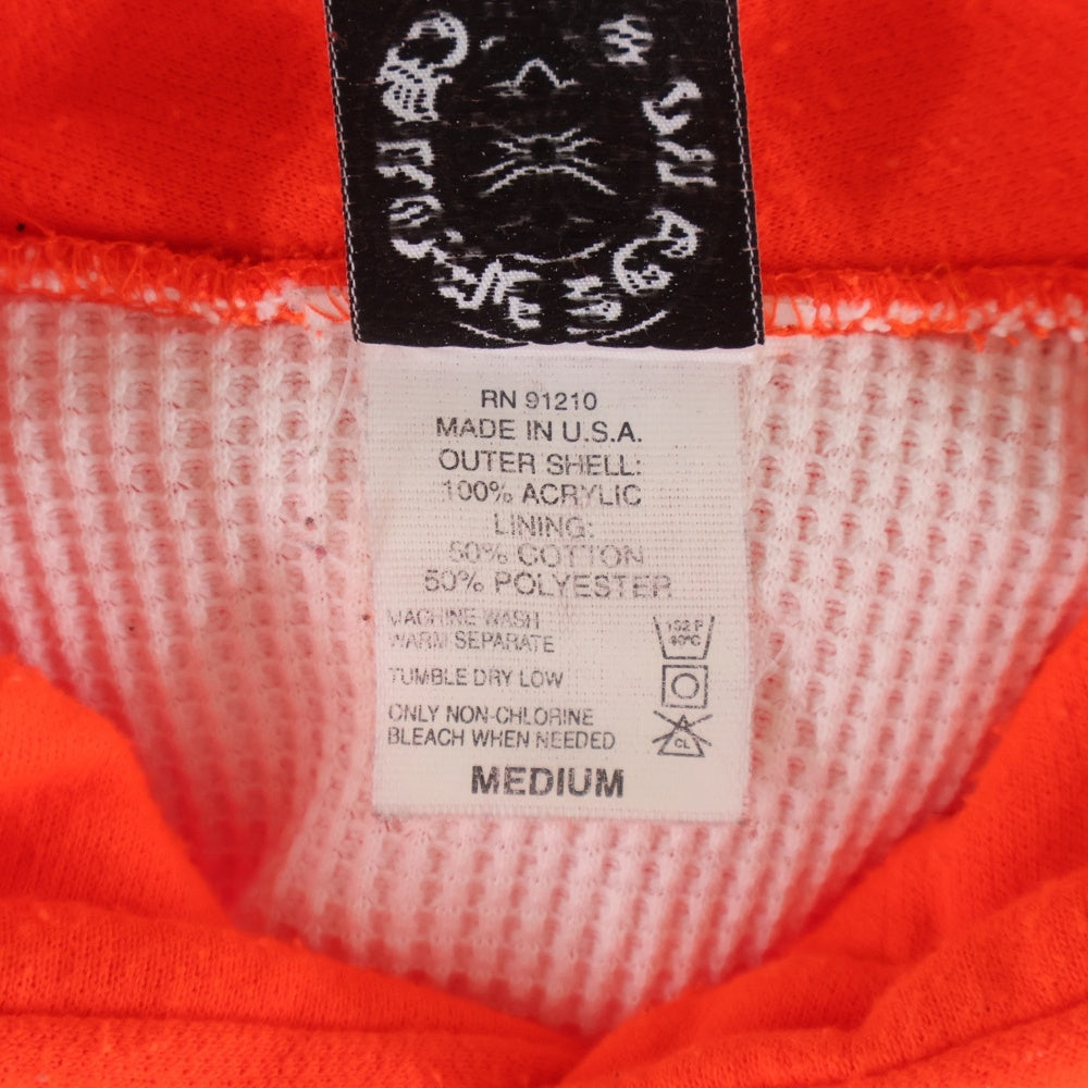 CHROME HEARTS(クロムハーツ) OLD SCROLL LABEL Hoodie オールド バックスクロールラベルプリント プルオーバーパーカー