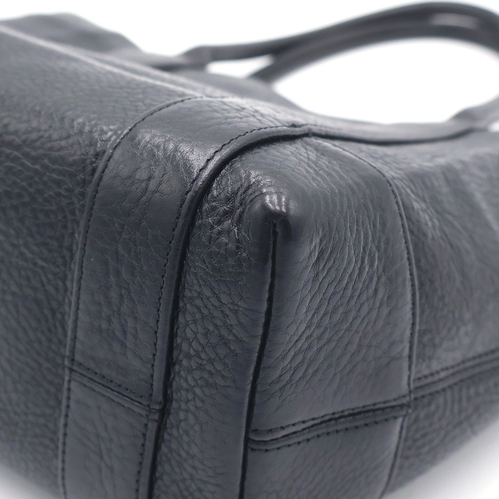 CHROME HEARTS(クロムハーツ) TOTE MINI トートミニ ラベル付レザートートバッグ