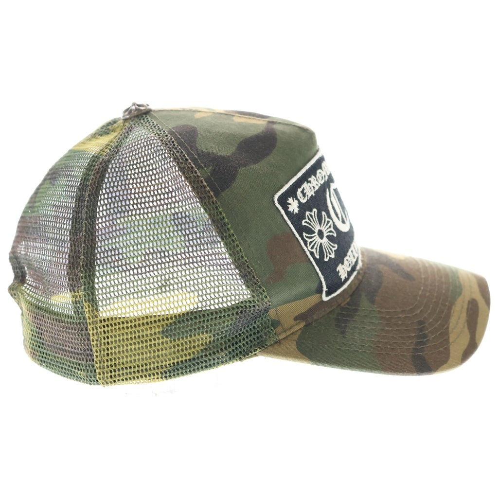 CHROME HEARTS(クロムハーツ) TRUCKER CAP CHパッチ クロスボール付 メッシュ トラッカーキャップ 帽子 カモ